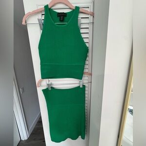 House of Harlow 1960 Sleeveless Sculpt Ribbed Knit 2 piece - XS